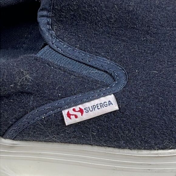 Superga Platform Wool/Poly Sneakers - Picture 8 of 11